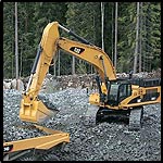 Excavator Working